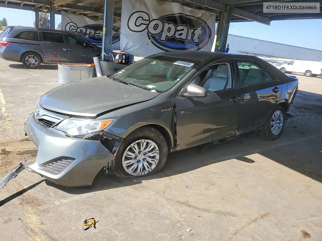 2013 Toyota Camry Hybrid Le VIN: 4T1BD1FKXDU069865 Lot: 52034056