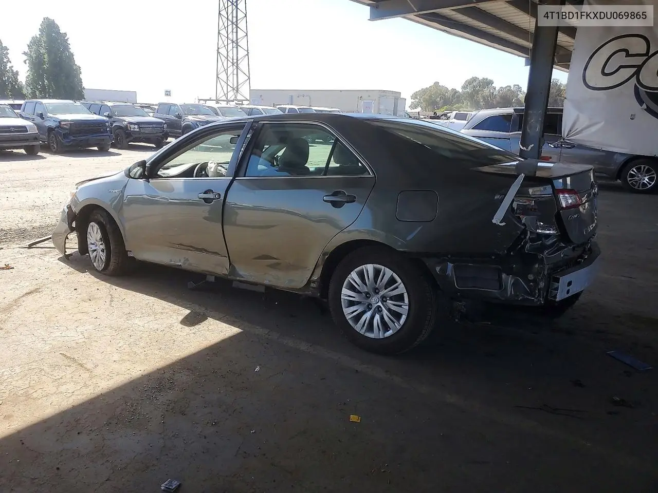 2013 Toyota Camry Hybrid Le VIN: 4T1BD1FKXDU069865 Lot: 52034056
