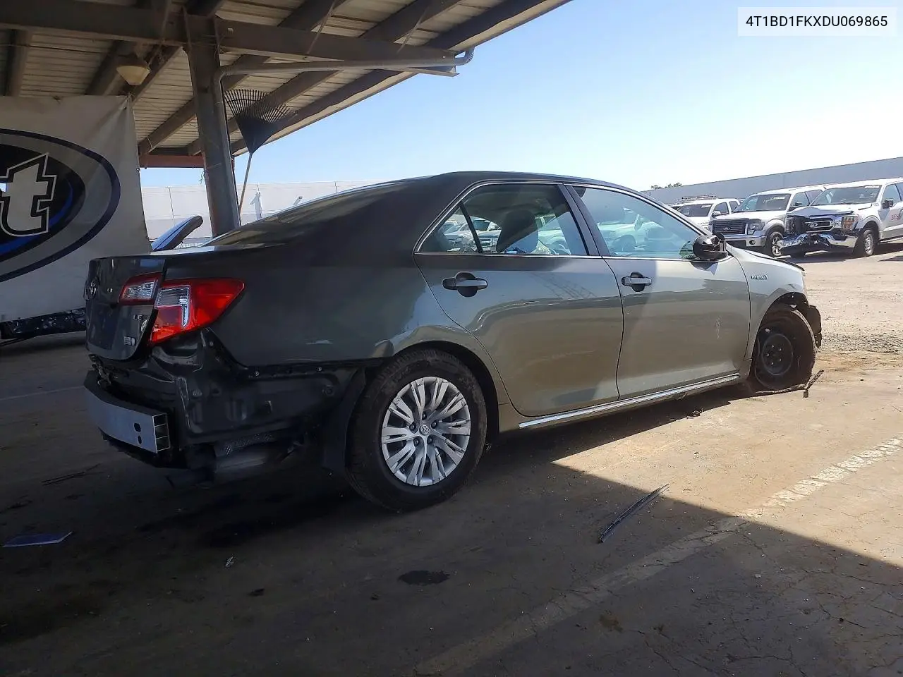 2013 Toyota Camry Hybrid Le VIN: 4T1BD1FKXDU069865 Lot: 52034056