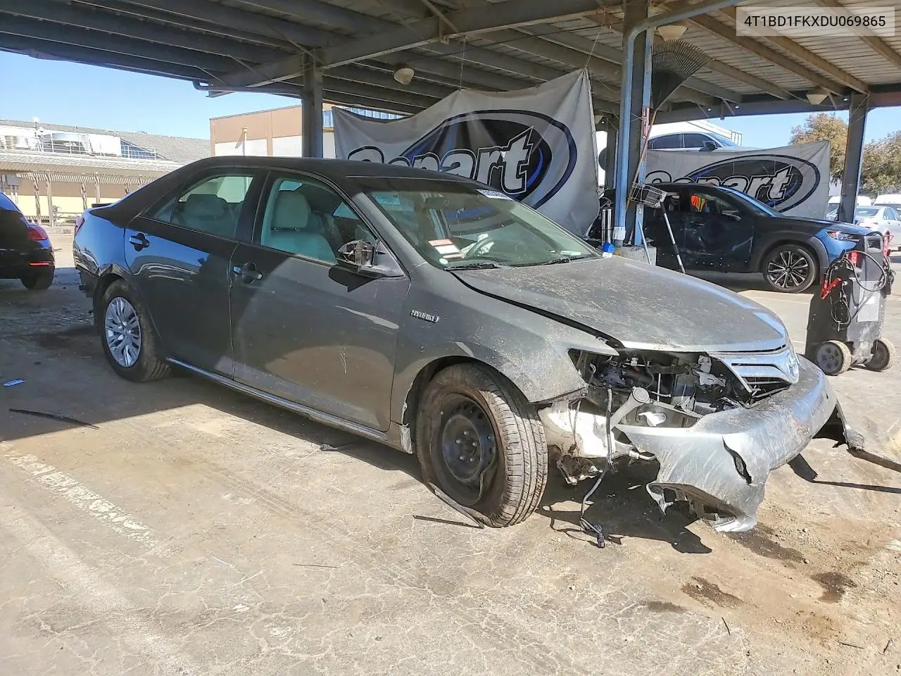 2013 Toyota Camry Hybrid Le VIN: 4T1BD1FKXDU069865 Lot: 52034056