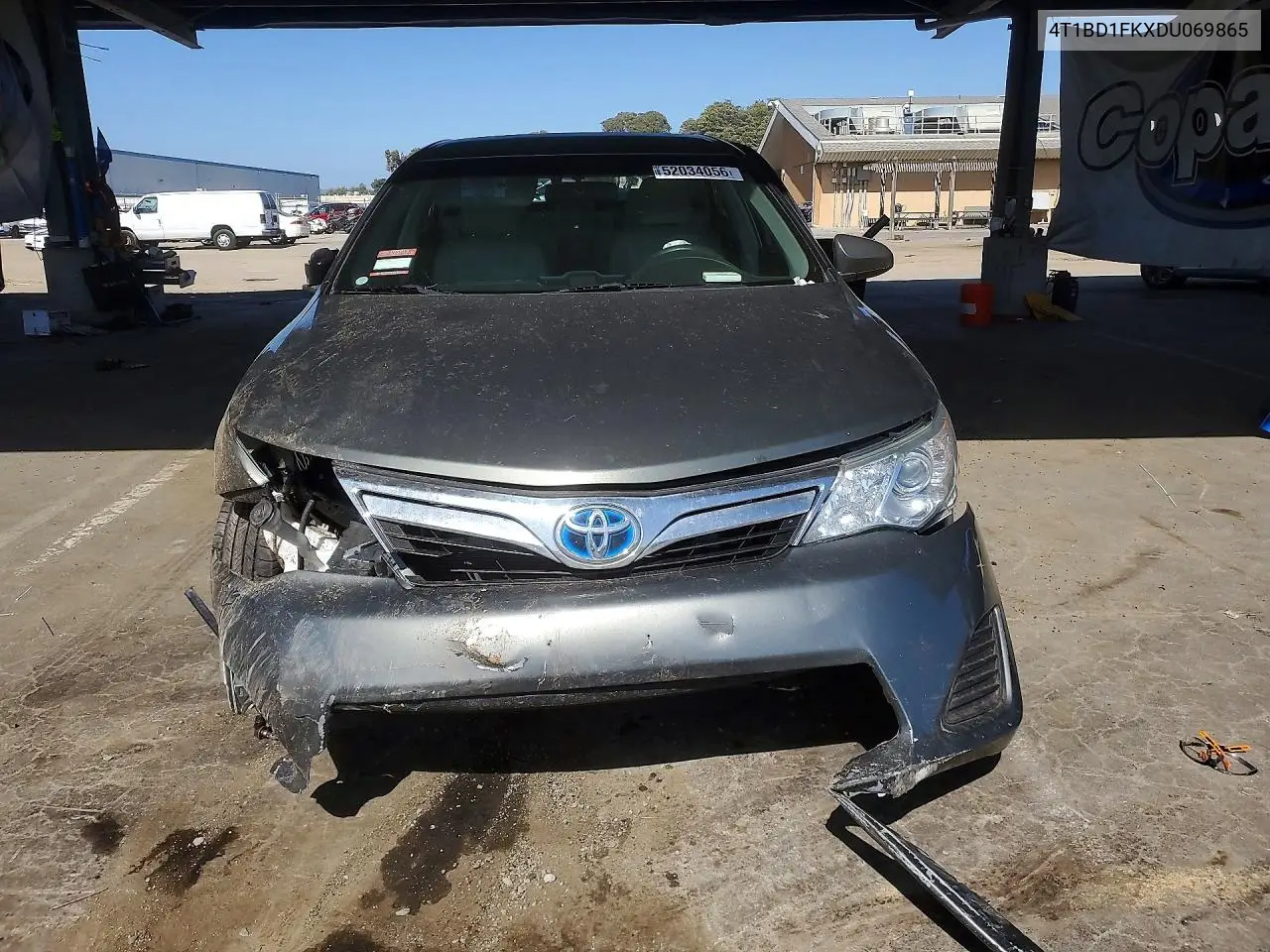 2013 Toyota Camry Hybrid Le VIN: 4T1BD1FKXDU069865 Lot: 52034056