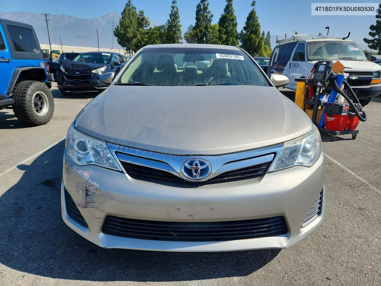 2013 Toyota Camry Hybrid Le VIN: 4T1BD1FK5DU083530 Lot: 56069126