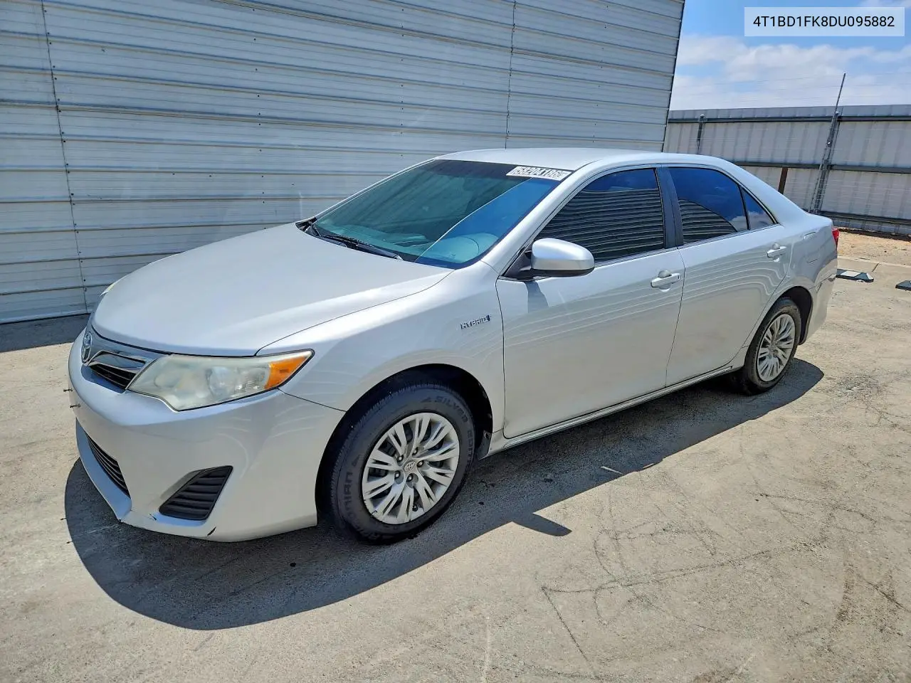 2013 Toyota Camry Hybrid Le VIN: 4T1BD1FK8DU095882 Lot: 58204186
