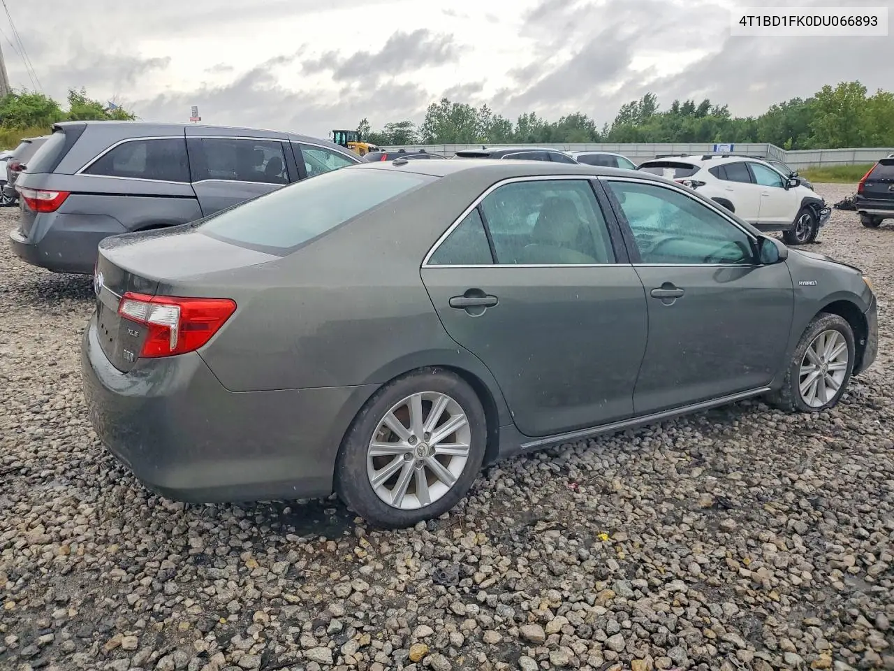 2013 Toyota Camry Hybrid Xle VIN: 4T1BD1FK0DU066893 Lot: 58833376