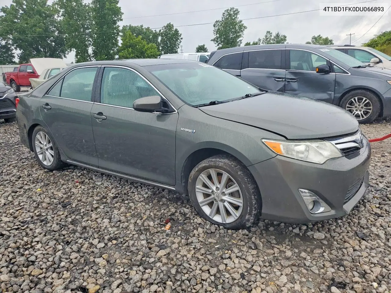 2013 Toyota Camry Hybrid Xle VIN: 4T1BD1FK0DU066893 Lot: 58833376