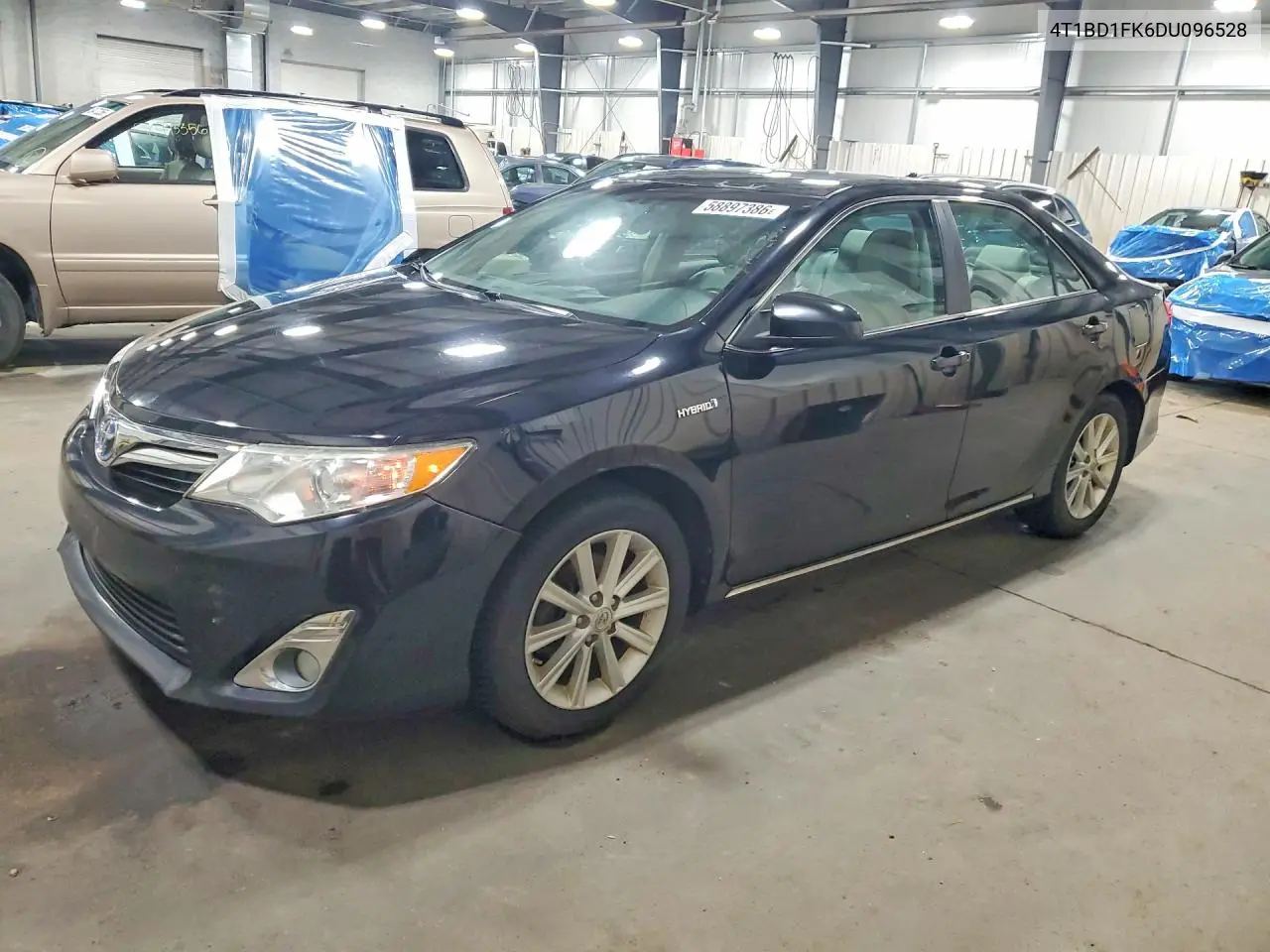 2013 Toyota Camry Hybrid Xle VIN: 4T1BD1FK6DU096528 Lot: 58897386