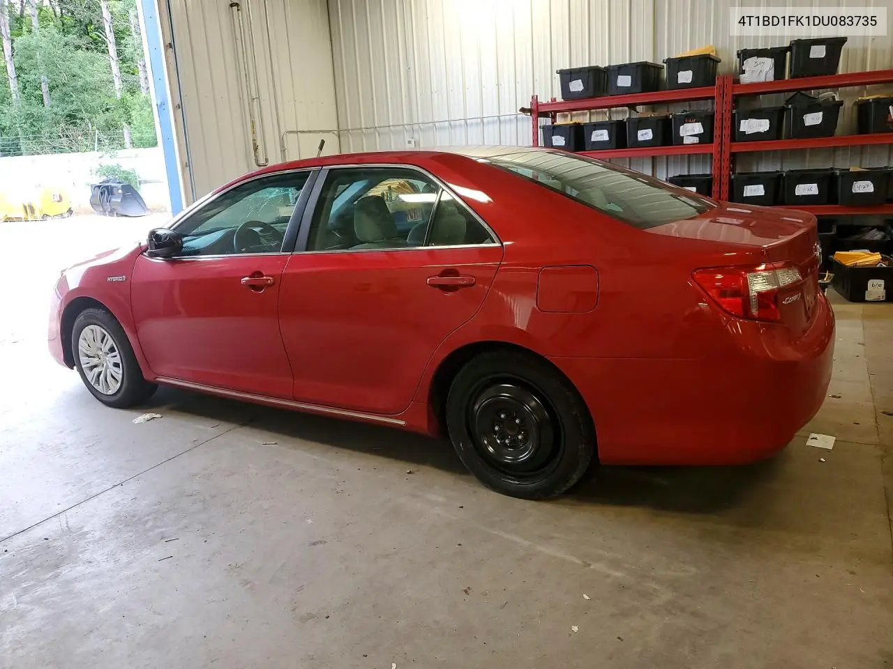 2013 Toyota Camry Hybrid Le VIN: 4T1BD1FK1DU083735 Lot: 59073716