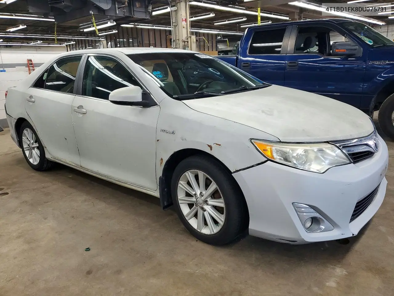 2013 Toyota Camry Hybrid Xle VIN: 4T1BD1FK8DU075731 Lot: 60125656