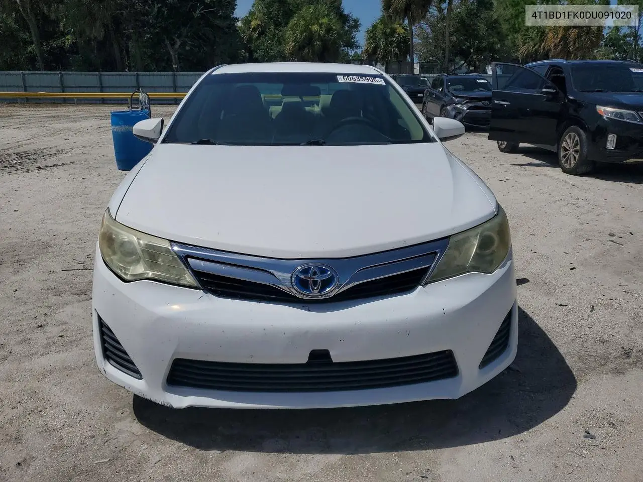 2013 Toyota Camry Hybrid Le VIN: 4T1BD1FK0DU091020 Lot: 60635906