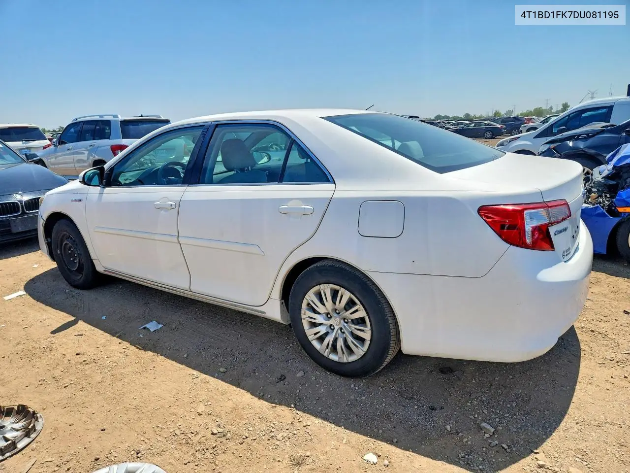 2013 Toyota Camry Hybrid Le VIN: 4T1BD1FK7DU081195 Lot: 61020706