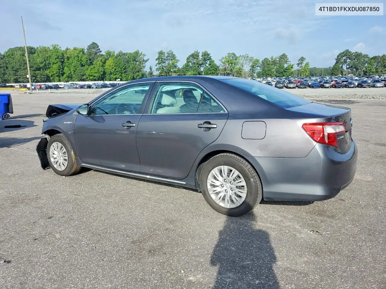 2013 Toyota Camry Hybrid Le VIN: 4T1BD1FKXDU087850 Lot: 62131586