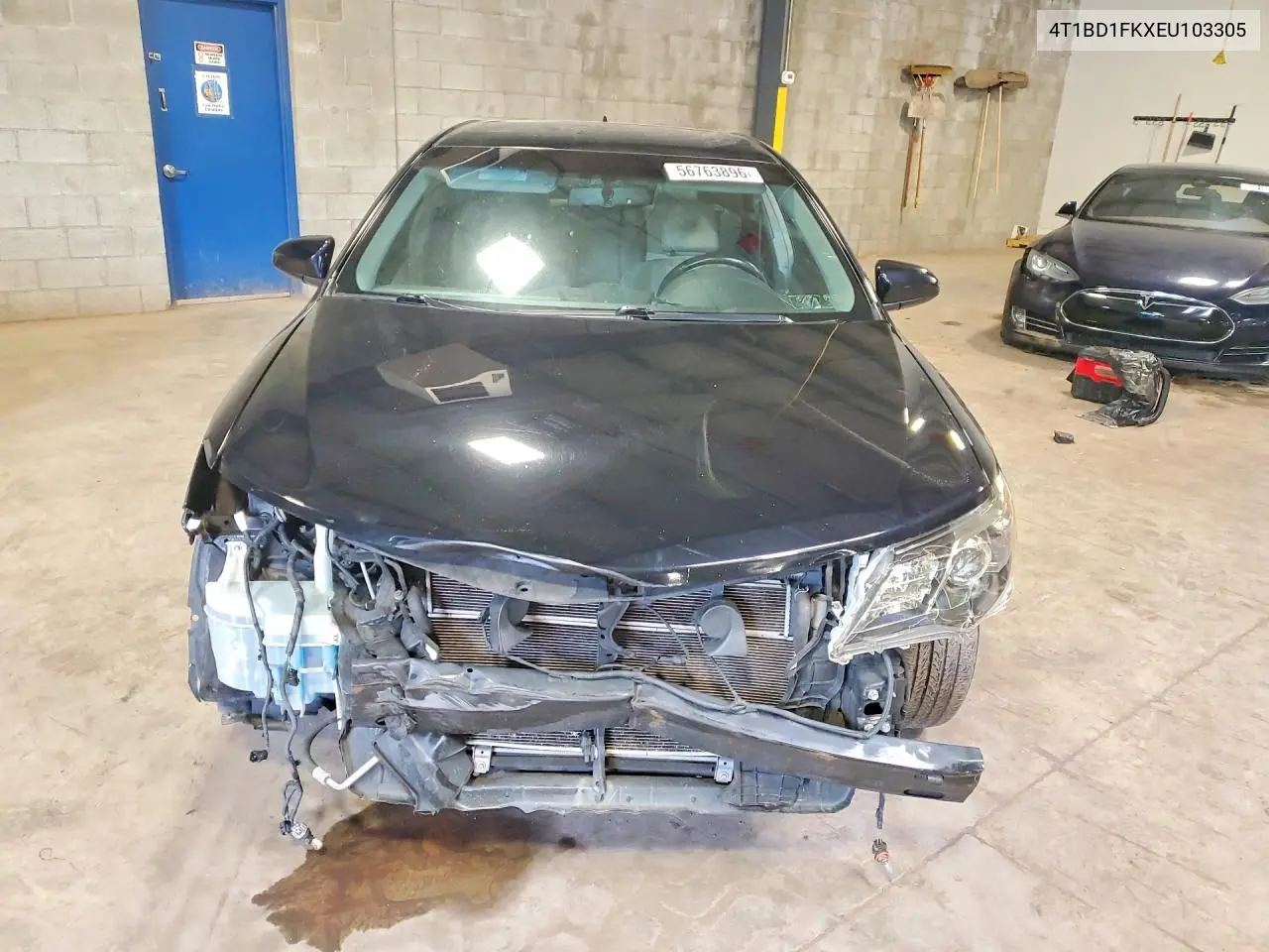 2014 Toyota Camry Hybrid Xle VIN: 4T1BD1FKXEU103305 Lot: 56763896
