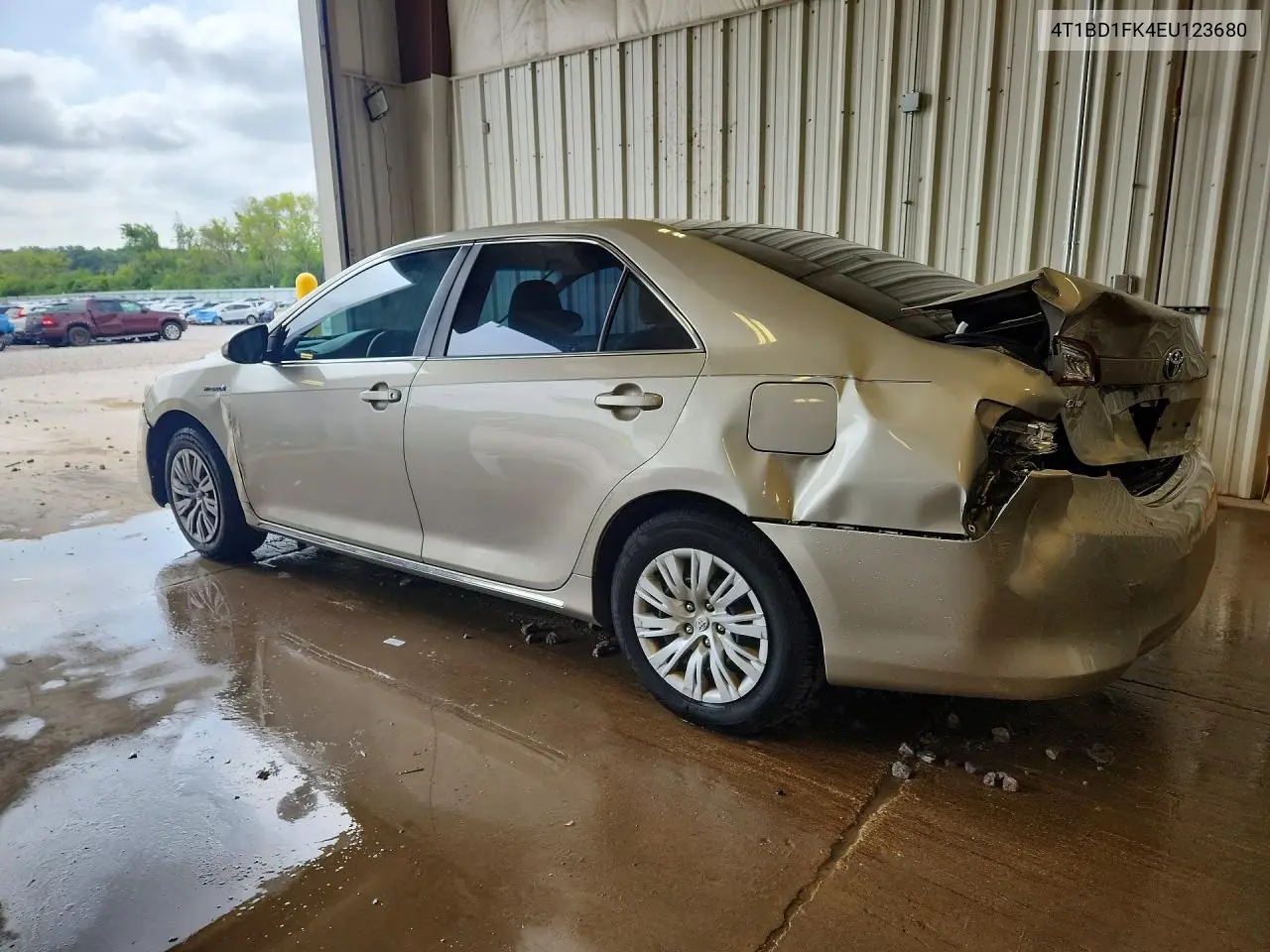2014 Toyota Camry Hybrid Le VIN: 4T1BD1FK4EU123680 Lot: 58930196