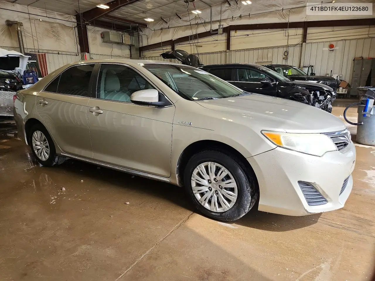 2014 Toyota Camry Hybrid Le VIN: 4T1BD1FK4EU123680 Lot: 58930196