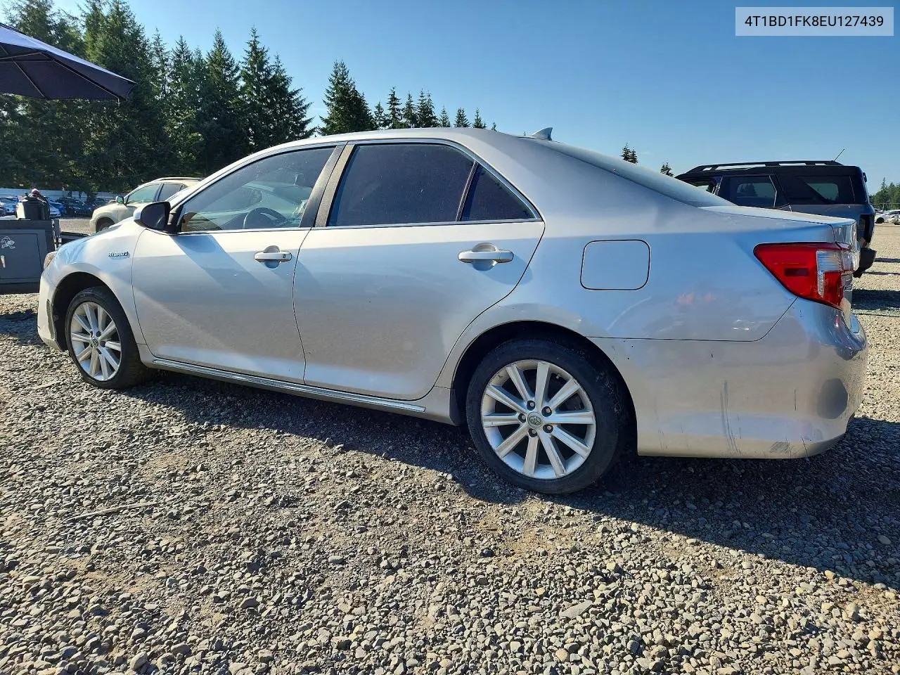 2014 Toyota Camry Hybrid Xle VIN: 4T1BD1FK8EU127439 Lot: 59669956