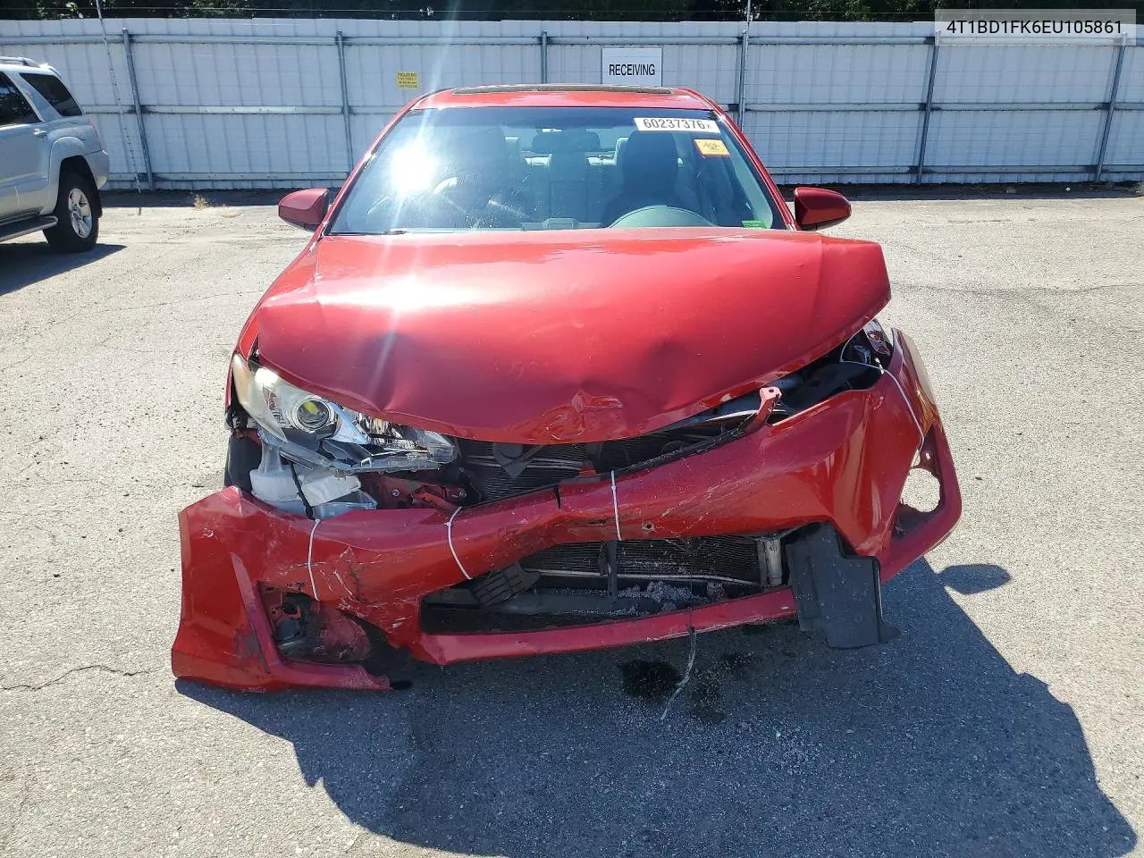 2014 Toyota Camry Hybrid Xle VIN: 4T1BD1FK6EU105861 Lot: 60237376