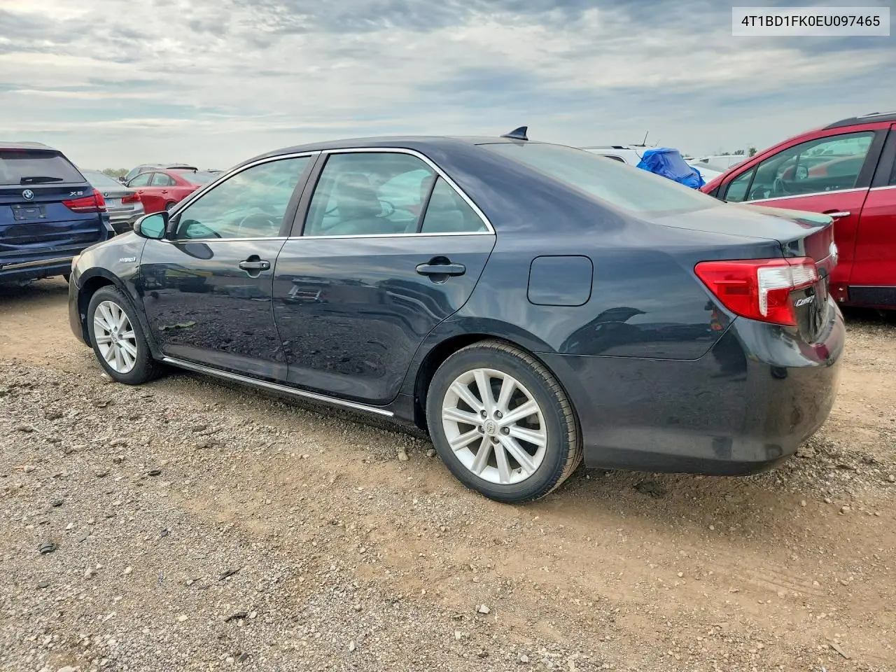 2014 Toyota Camry Hybrid Xle VIN: 4T1BD1FK0EU097465 Lot: 60431336