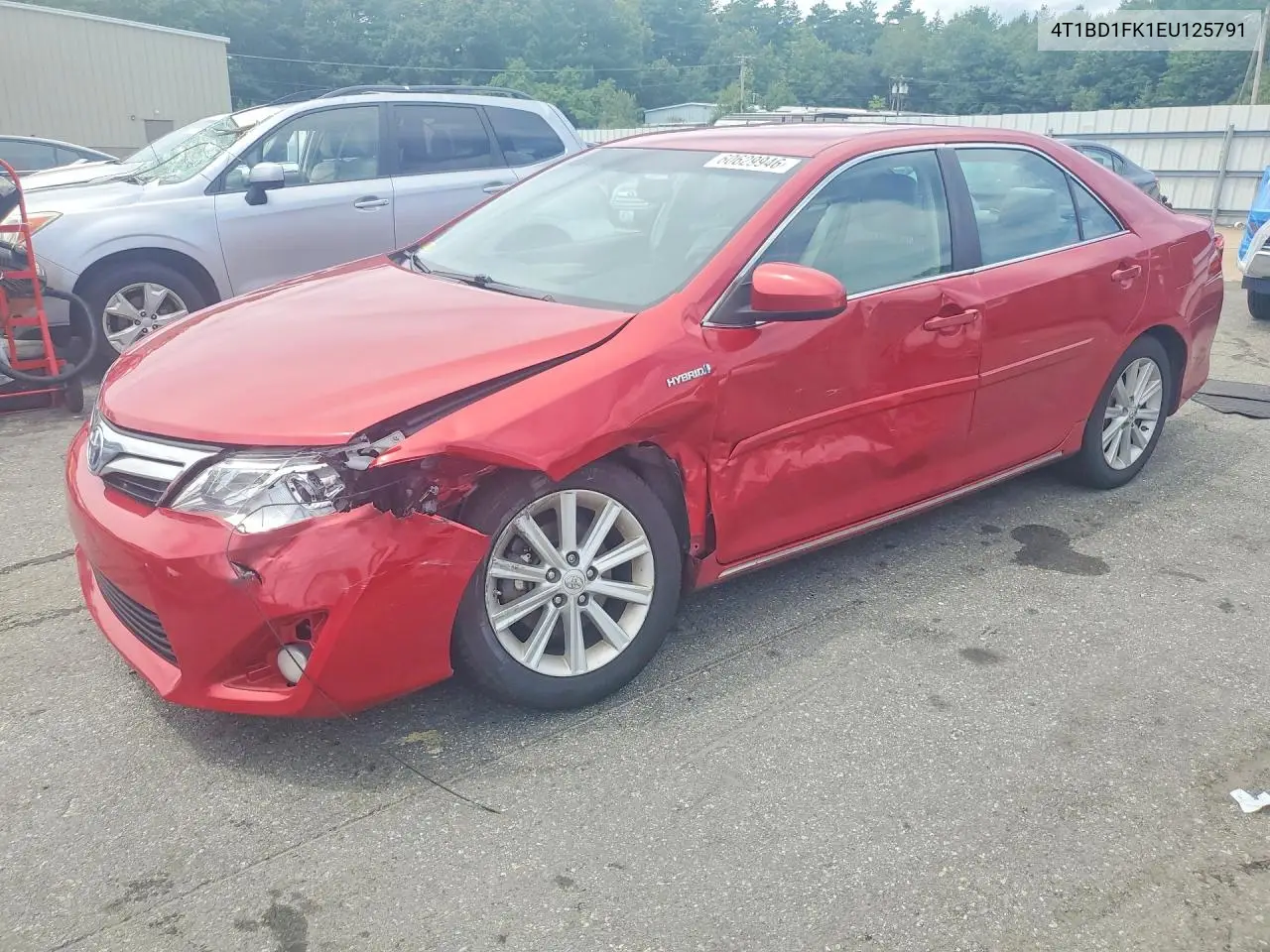 2014 Toyota Camry Hybrid Xle VIN: 4T1BD1FK1EU125791 Lot: 60629946