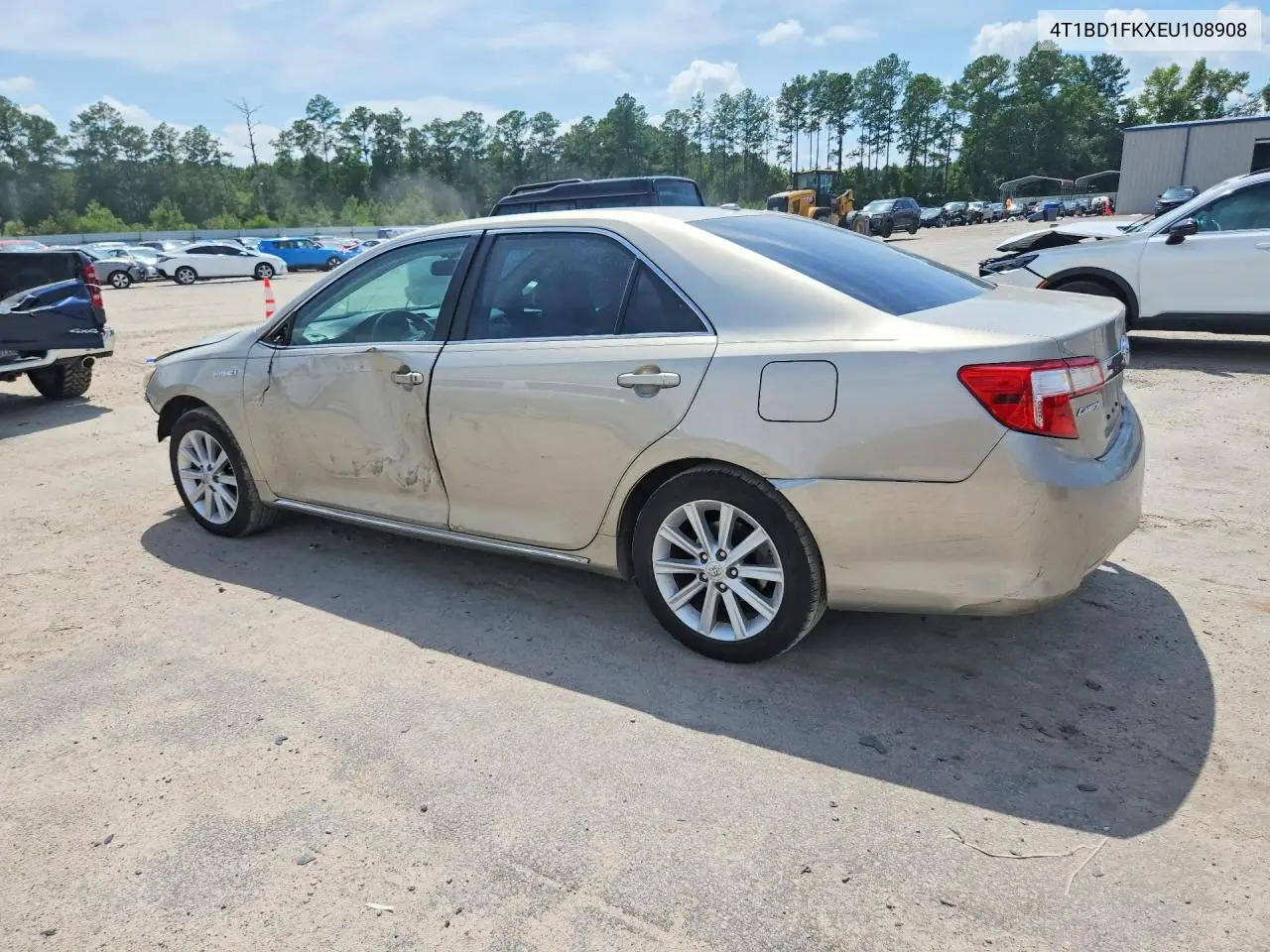 2014 Toyota Camry Hybrid Xle VIN: 4T1BD1FKXEU108908 Lot: 60682946