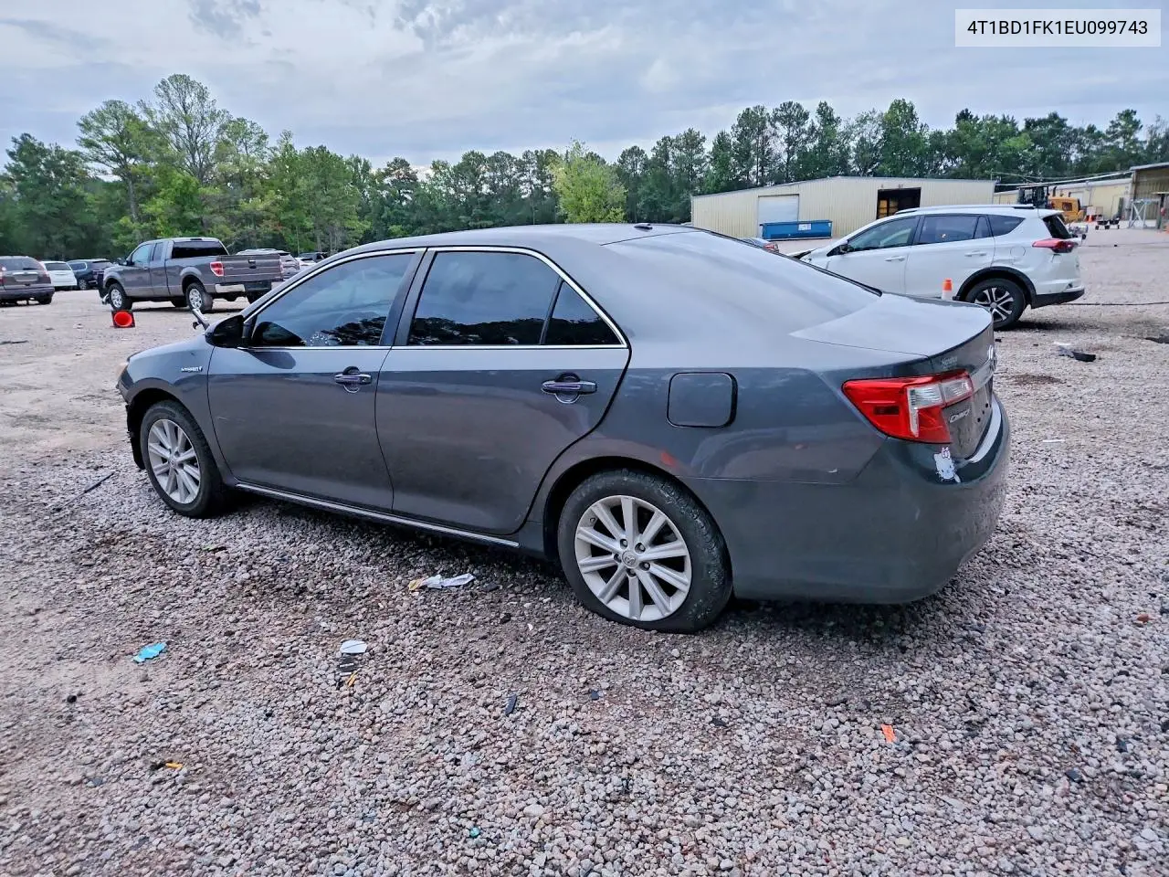 2014 Toyota Camry Hybrid Xle VIN: 4T1BD1FK1EU099743 Lot: 60787516