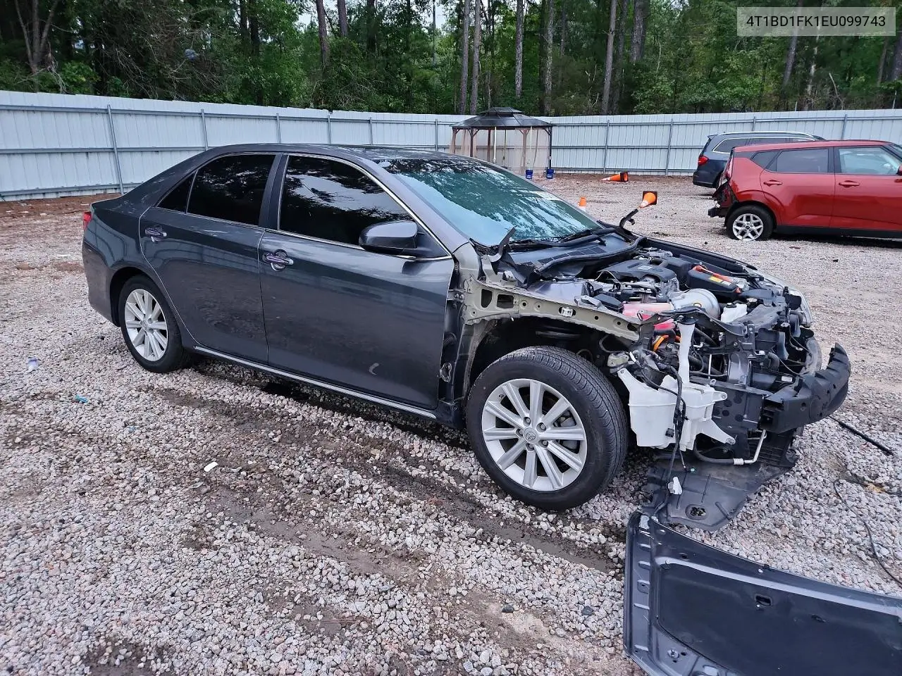 2014 Toyota Camry Hybrid Xle VIN: 4T1BD1FK1EU099743 Lot: 60787516
