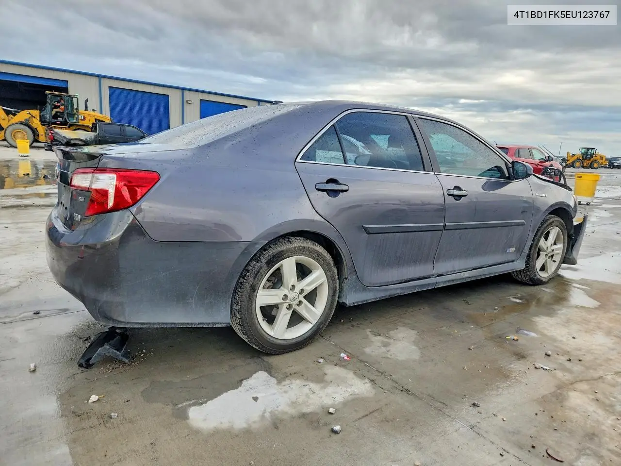 2014 Toyota Camry Hybrid Se VIN: 4T1BD1FK5EU123767 Lot: 60991816