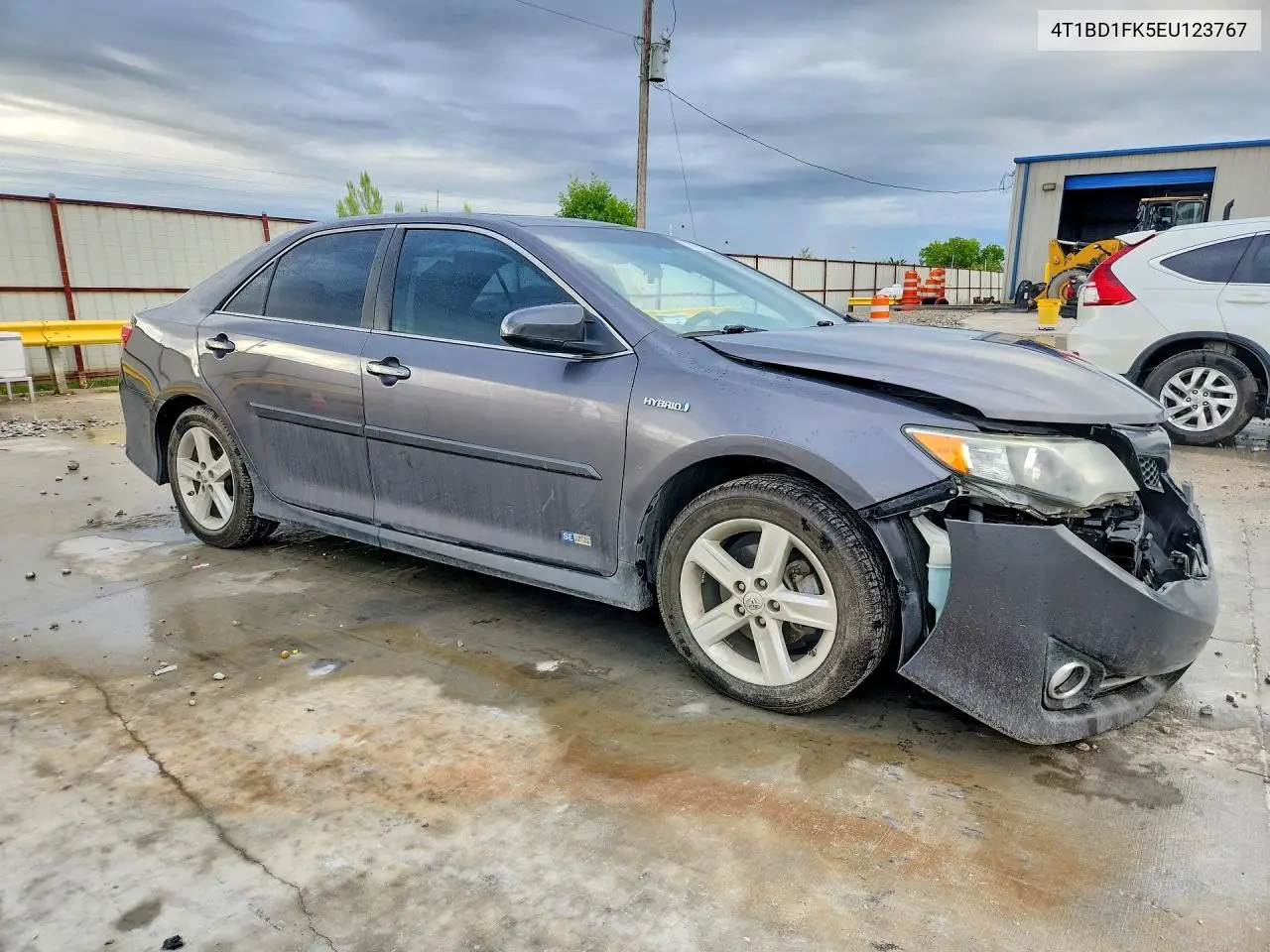 2014 Toyota Camry Hybrid Se VIN: 4T1BD1FK5EU123767 Lot: 60991816