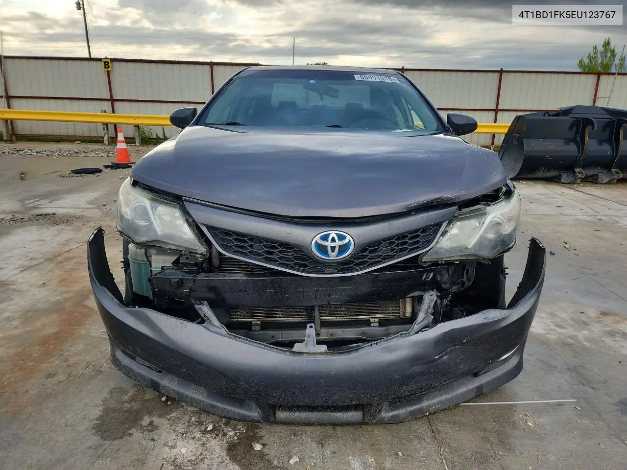 2014 Toyota Camry Hybrid Se VIN: 4T1BD1FK5EU123767 Lot: 60991816