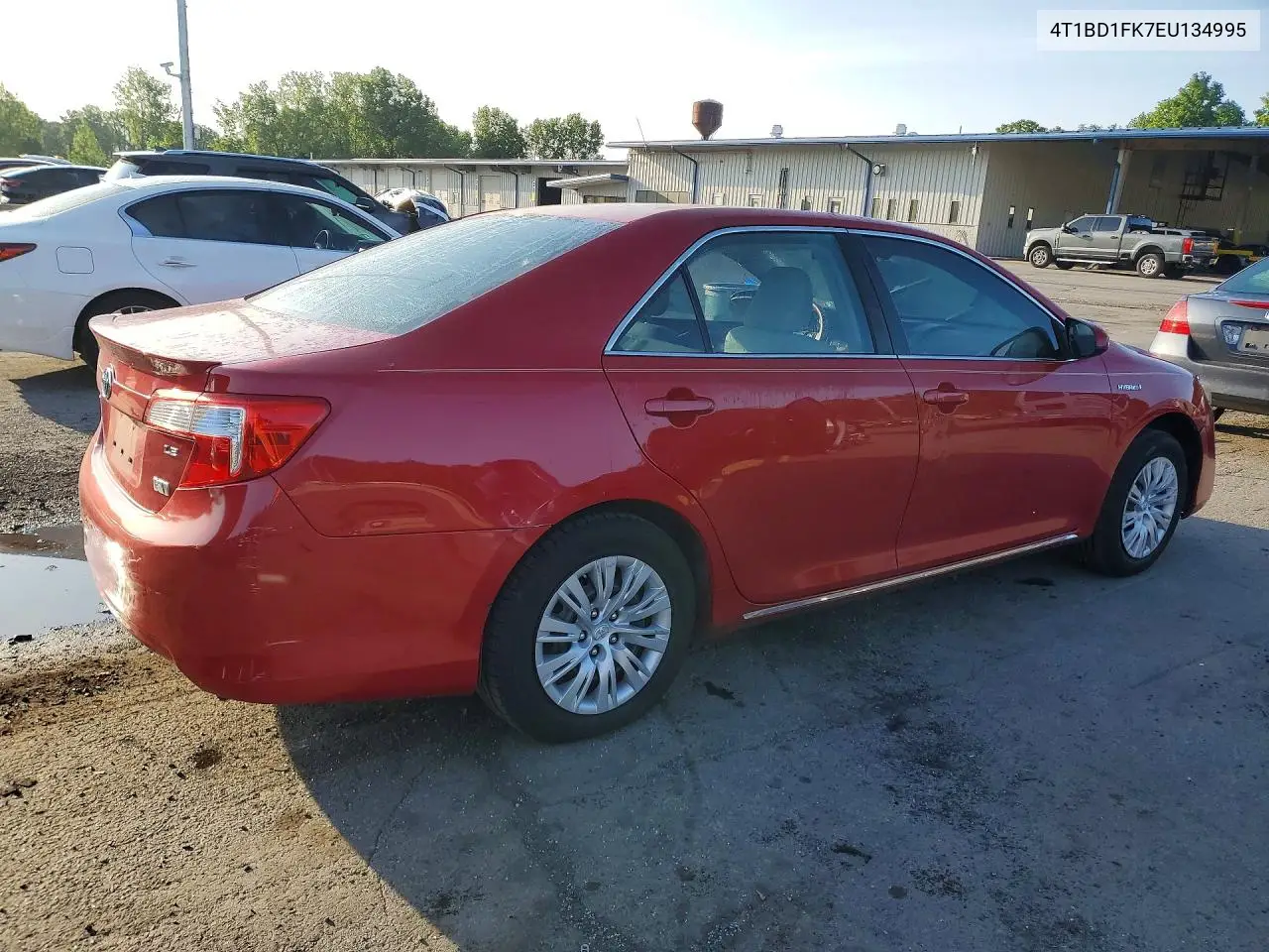 2014 Toyota Camry Hybrid Le VIN: 4T1BD1FK7EU134995 Lot: 61012676