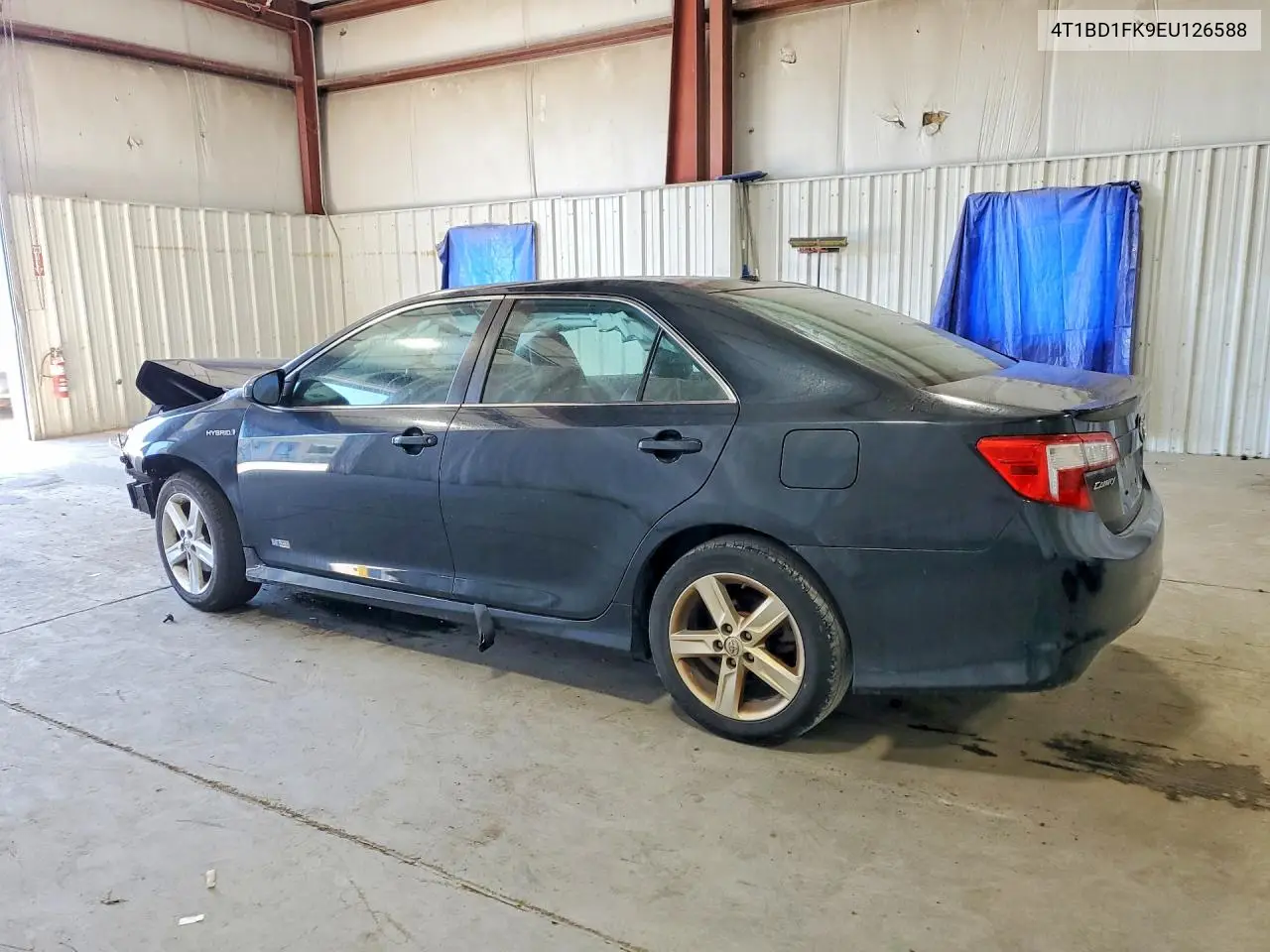 2014 Toyota Camry Hybrid Se VIN: 4T1BD1FK9EU126588 Lot: 61418746