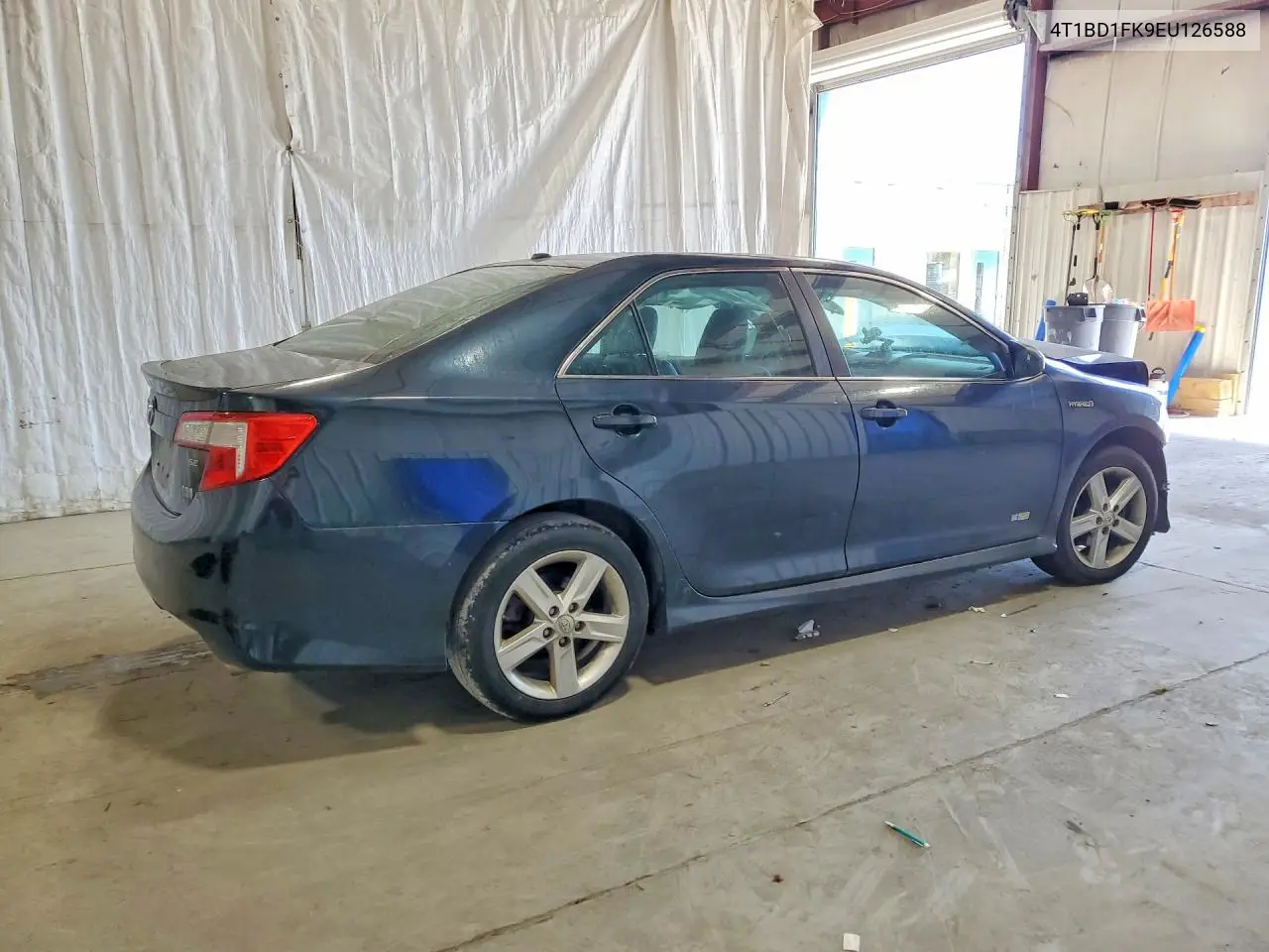 2014 Toyota Camry Hybrid Se VIN: 4T1BD1FK9EU126588 Lot: 61418746