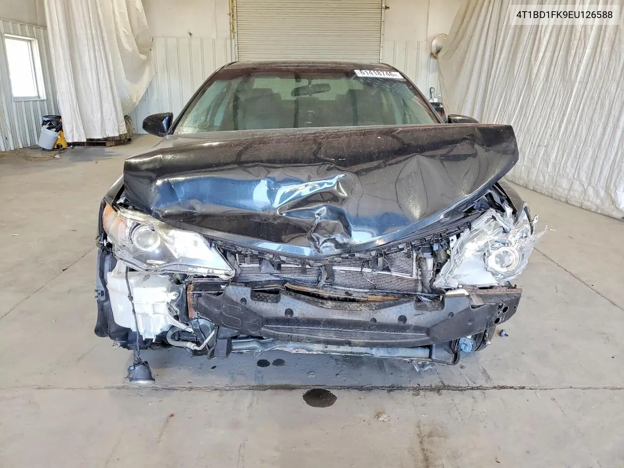 2014 Toyota Camry Hybrid Se VIN: 4T1BD1FK9EU126588 Lot: 61418746