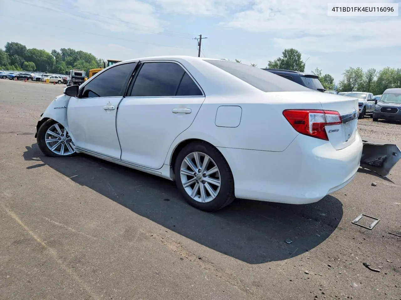 2014 Toyota Camry Hybrid Xle VIN: 4T1BD1FK4EU116096 Lot: 61946926