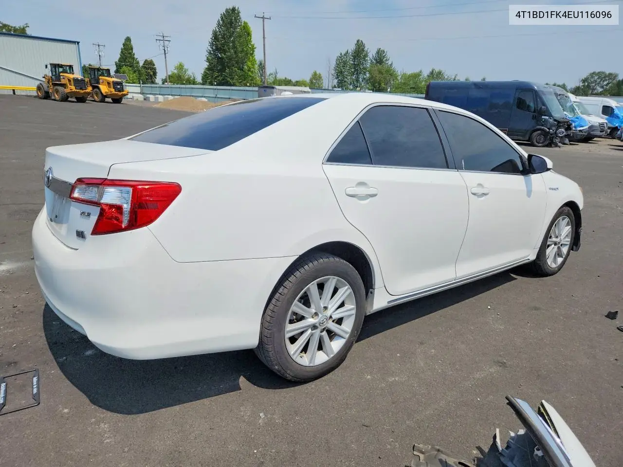 2014 Toyota Camry Hybrid Xle VIN: 4T1BD1FK4EU116096 Lot: 61946926