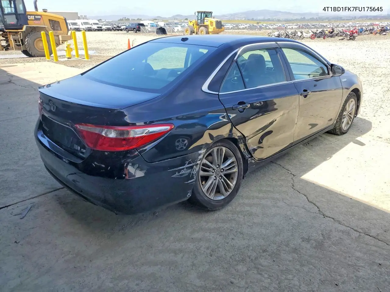 2015 Toyota Camry Hybrid Se VIN: 4T1BD1FK7FU175645 Lot: 51145906