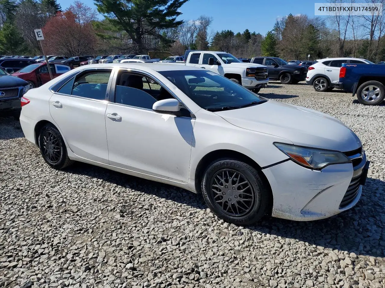 2015 Toyota Camry Hybrid Le VIN: 4T1BD1FKXFU174599 Lot: 51162626