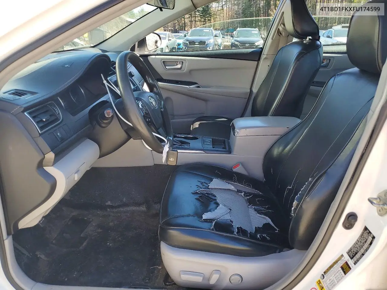 2015 Toyota Camry Hybrid Le VIN: 4T1BD1FKXFU174599 Lot: 51162626