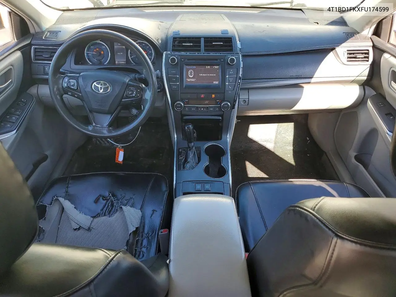 2015 Toyota Camry Hybrid Le VIN: 4T1BD1FKXFU174599 Lot: 51162626