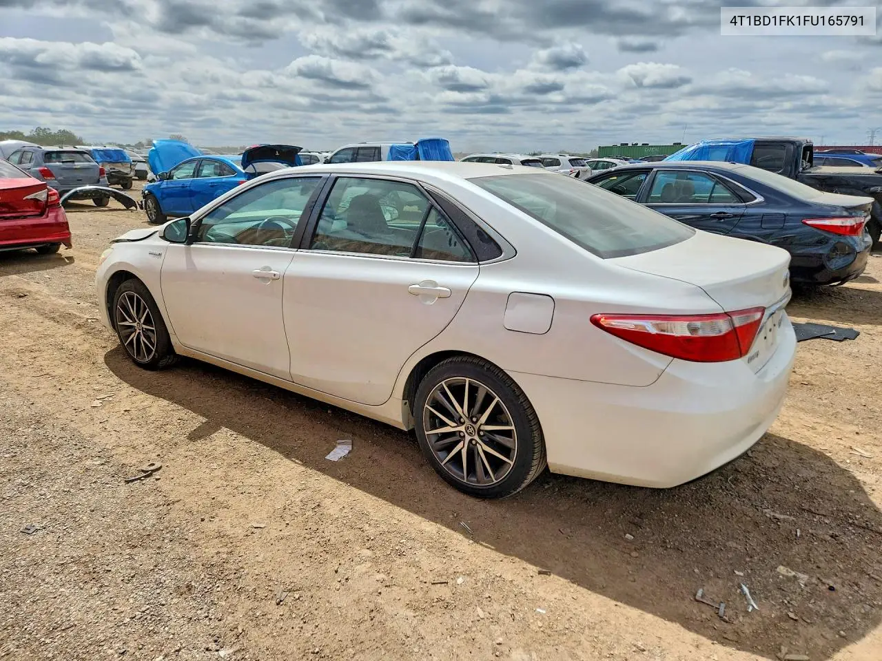2015 Toyota Camry Hybrid Xle VIN: 4T1BD1FK1FU165791 Lot: 54137106