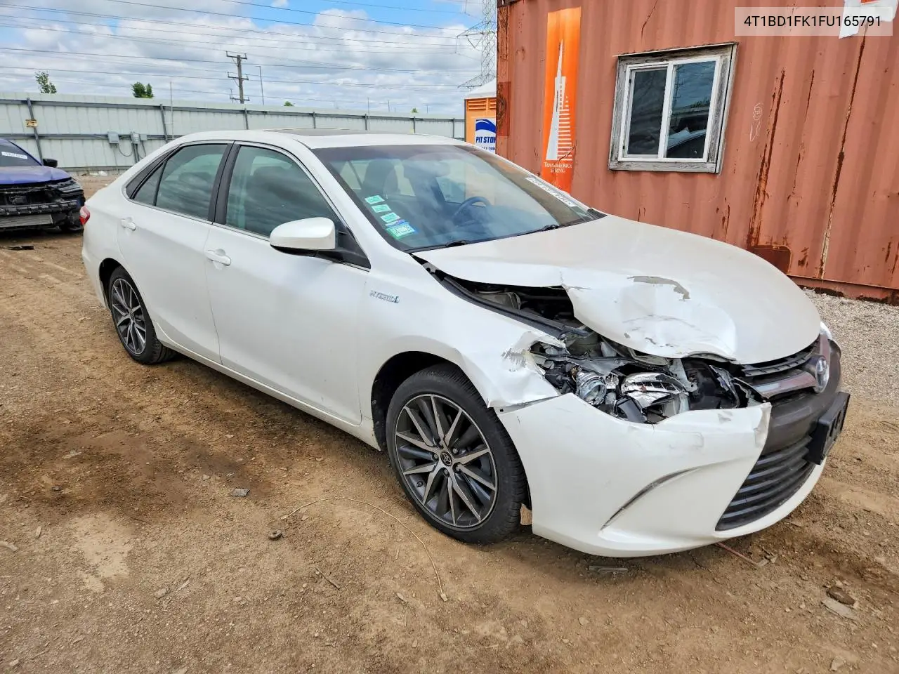 2015 Toyota Camry Hybrid Xle VIN: 4T1BD1FK1FU165791 Lot: 54137106