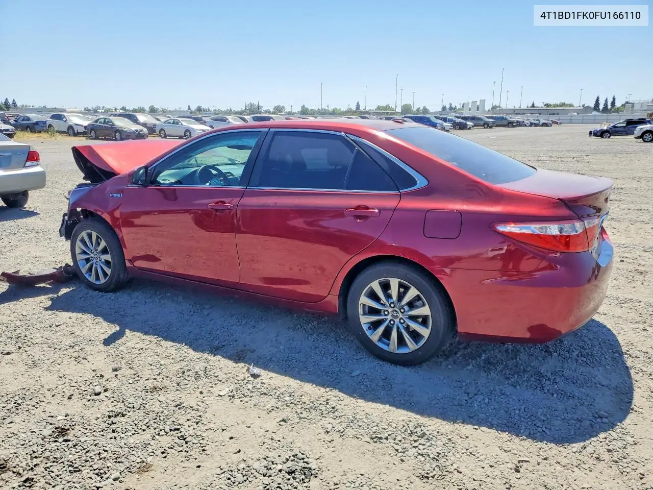 2015 Toyota Camry Hybrid Xle VIN: 4T1BD1FK0FU166110 Lot: 54504156