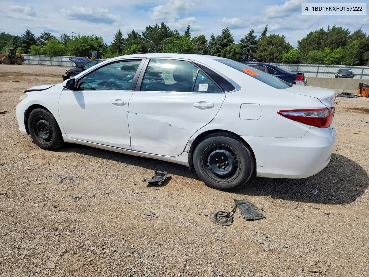 2015 Toyota Camry Hybrid Le VIN: 4T1BD1FKXFU157222 Lot: 57366906