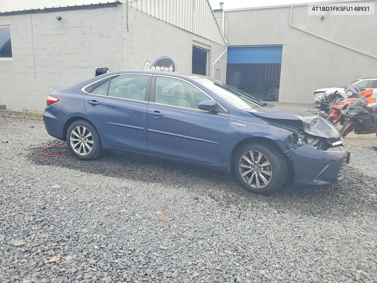 2015 Toyota Camry Hybrid Xle VIN: 4T1BD1FK5FU148931 Lot: 57673556