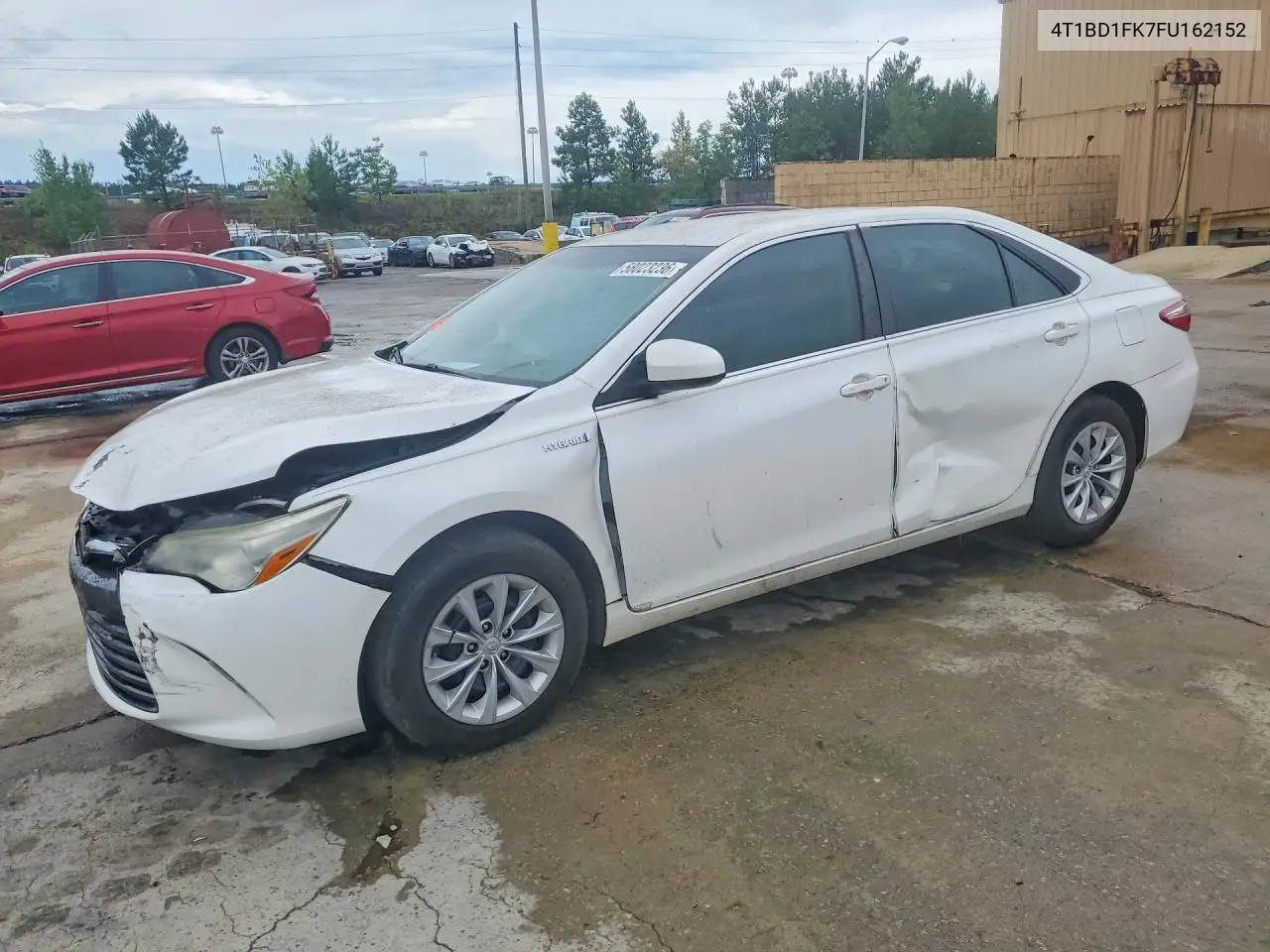 2015 Toyota Camry Hybrid Le VIN: 4T1BD1FK7FU162152 Lot: 58023236