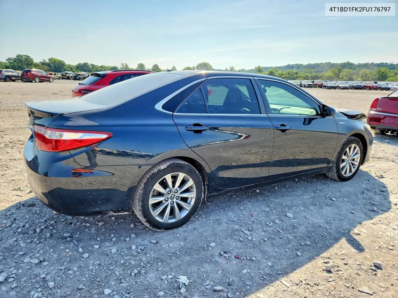 2015 Toyota Camry Hybrid Xle VIN: 4T1BD1FK2FU176797 Lot: 58429916