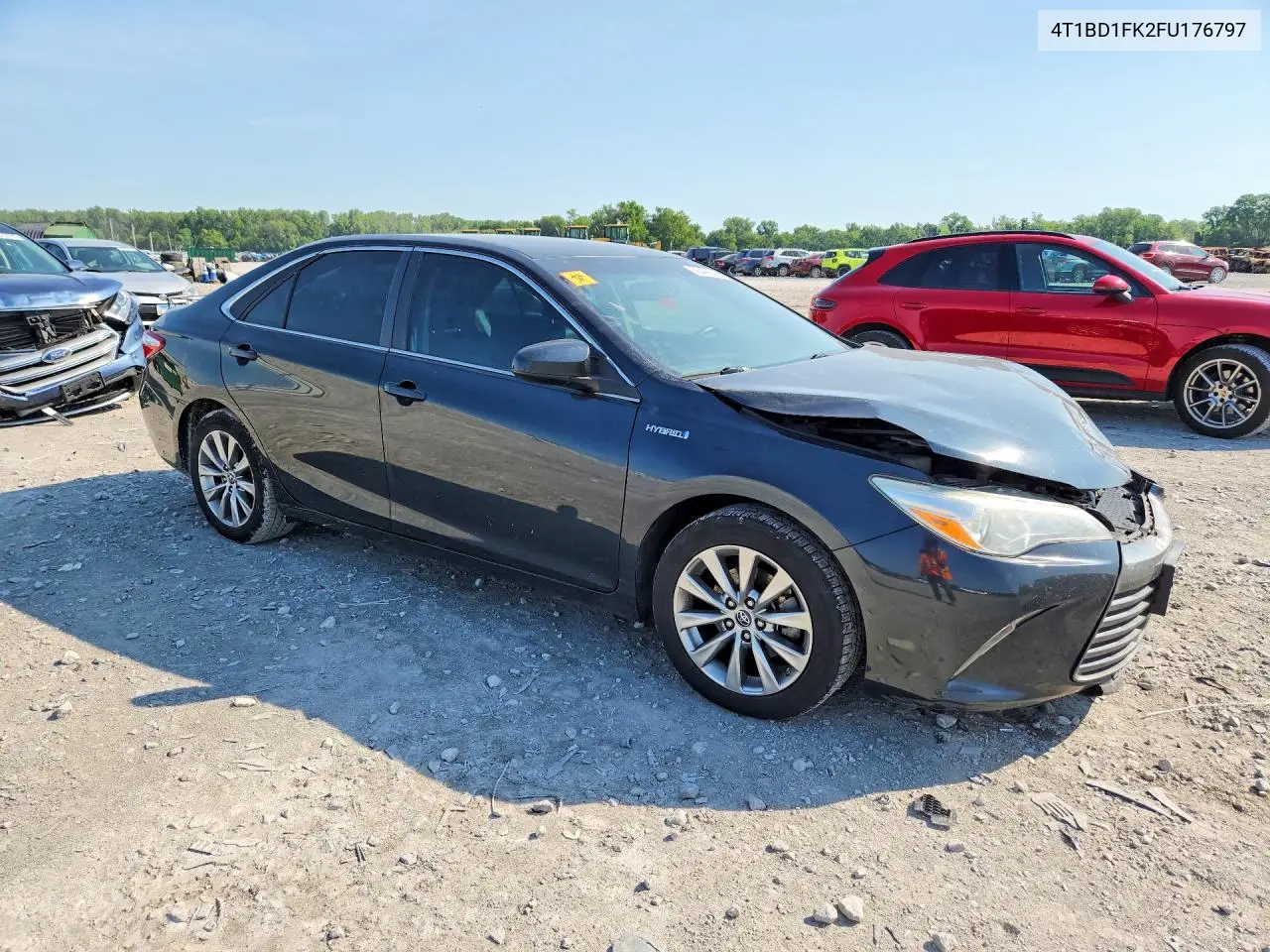 2015 Toyota Camry Hybrid Xle VIN: 4T1BD1FK2FU176797 Lot: 58429916