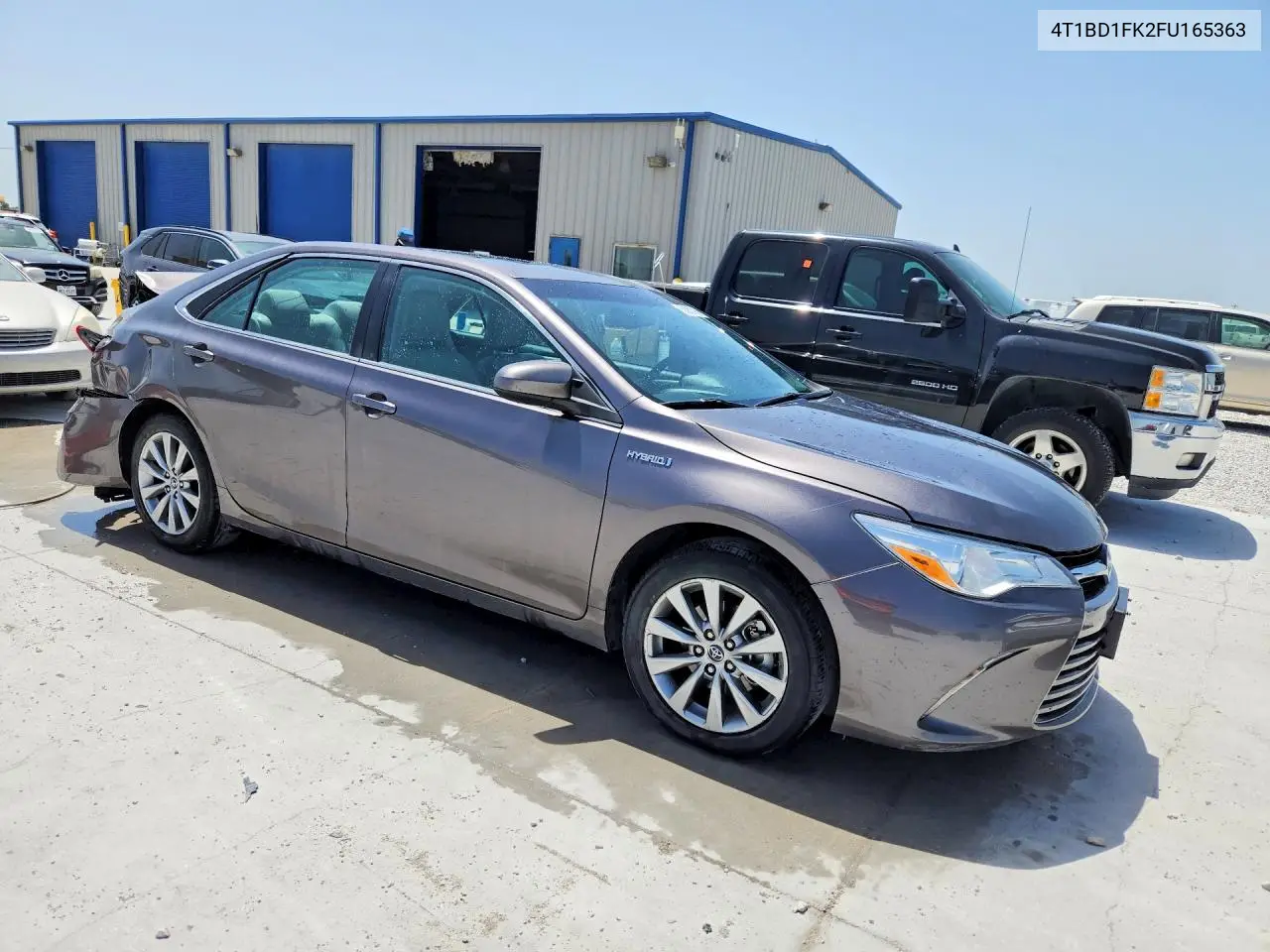 2015 Toyota Camry Hybrid Xle VIN: 4T1BD1FK2FU165363 Lot: 58952796