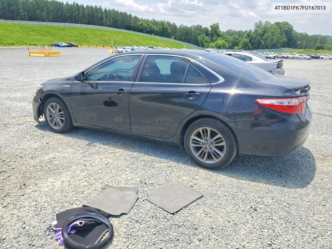 2015 Toyota Camry Hybrid Le VIN: 4T1BD1FK7FU167013 Lot: 59014866