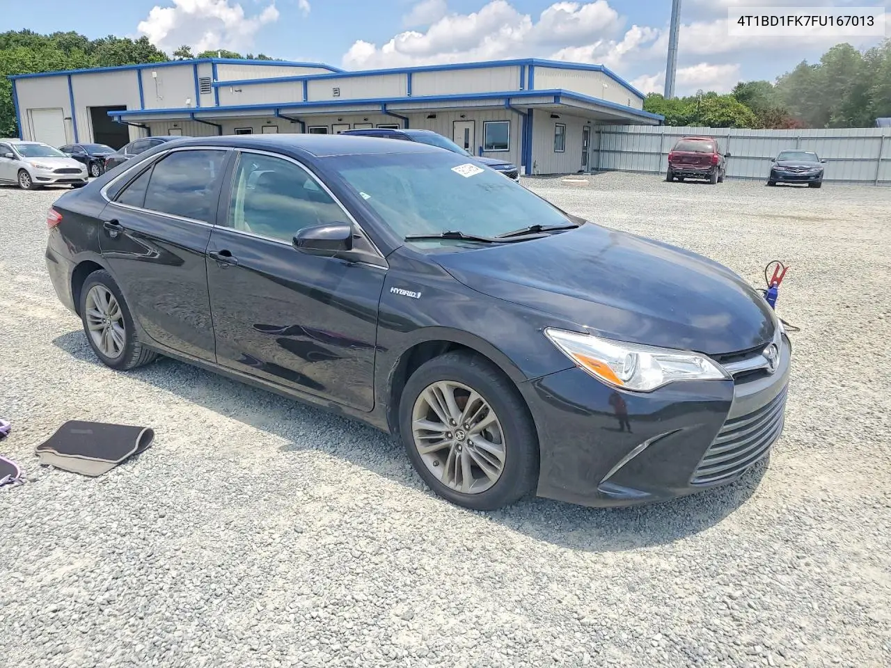 2015 Toyota Camry Hybrid Le VIN: 4T1BD1FK7FU167013 Lot: 59014866