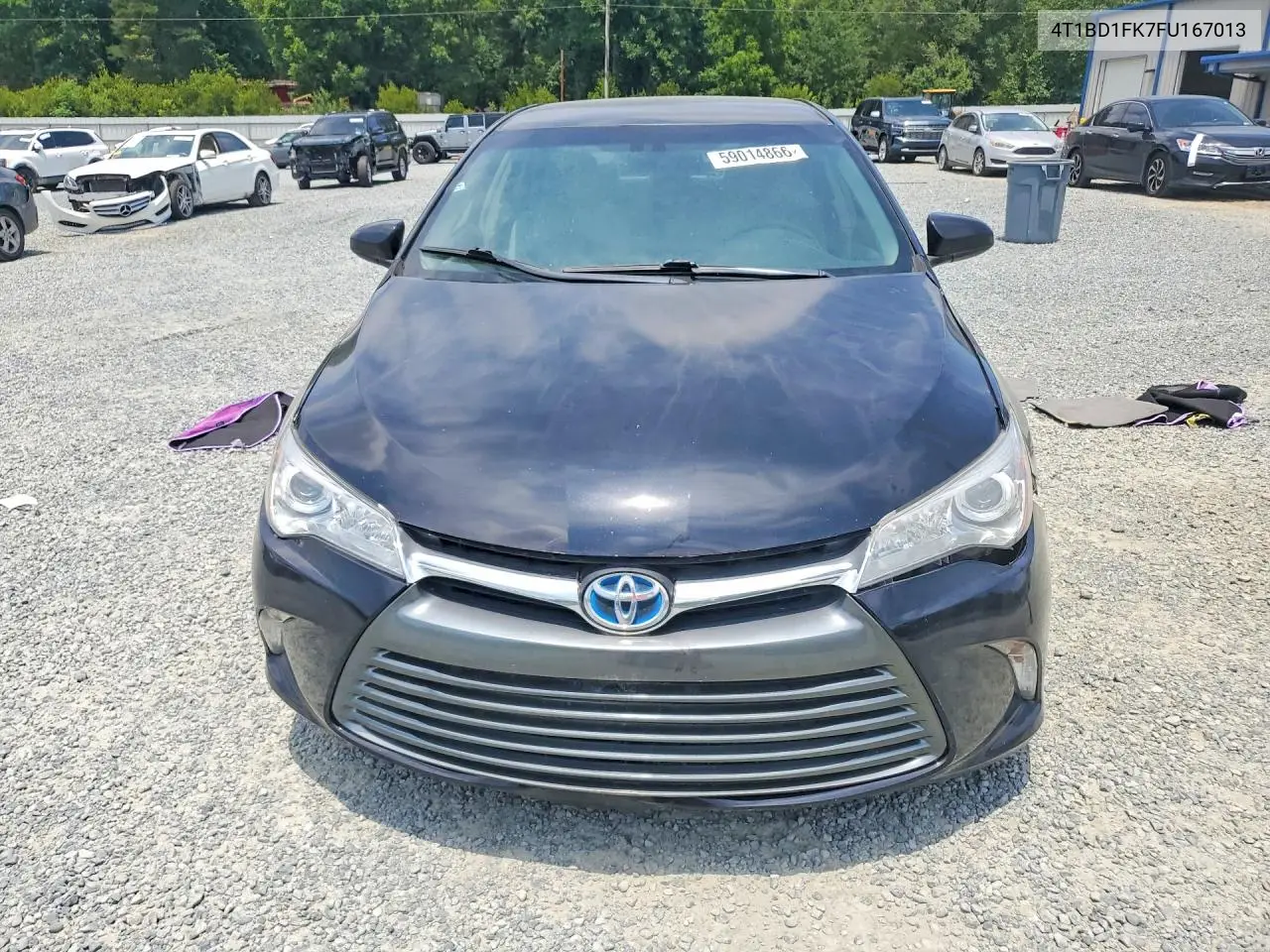 2015 Toyota Camry Hybrid Le VIN: 4T1BD1FK7FU167013 Lot: 59014866
